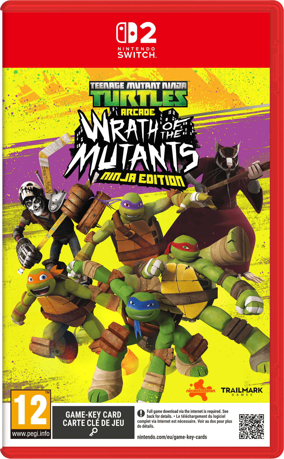 TMNT Arcade Wrath of the Mutants Ninja Edition Switch 2 - Jeux Vidéo Physique - TRAILMARK GAMES - Shop Just for Games