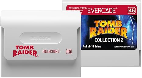 Blaze Evercade - Tomb Raider Collection 2 - Cartouche Evercade n°45 - Jeux Rétro - Evercade - Shop Just for Games