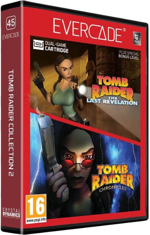 Blaze Evercade - Tomb Raider Collection 2 - Cartouche Evercade n°45 - Jeux Rétro - Evercade - Shop Just for Games