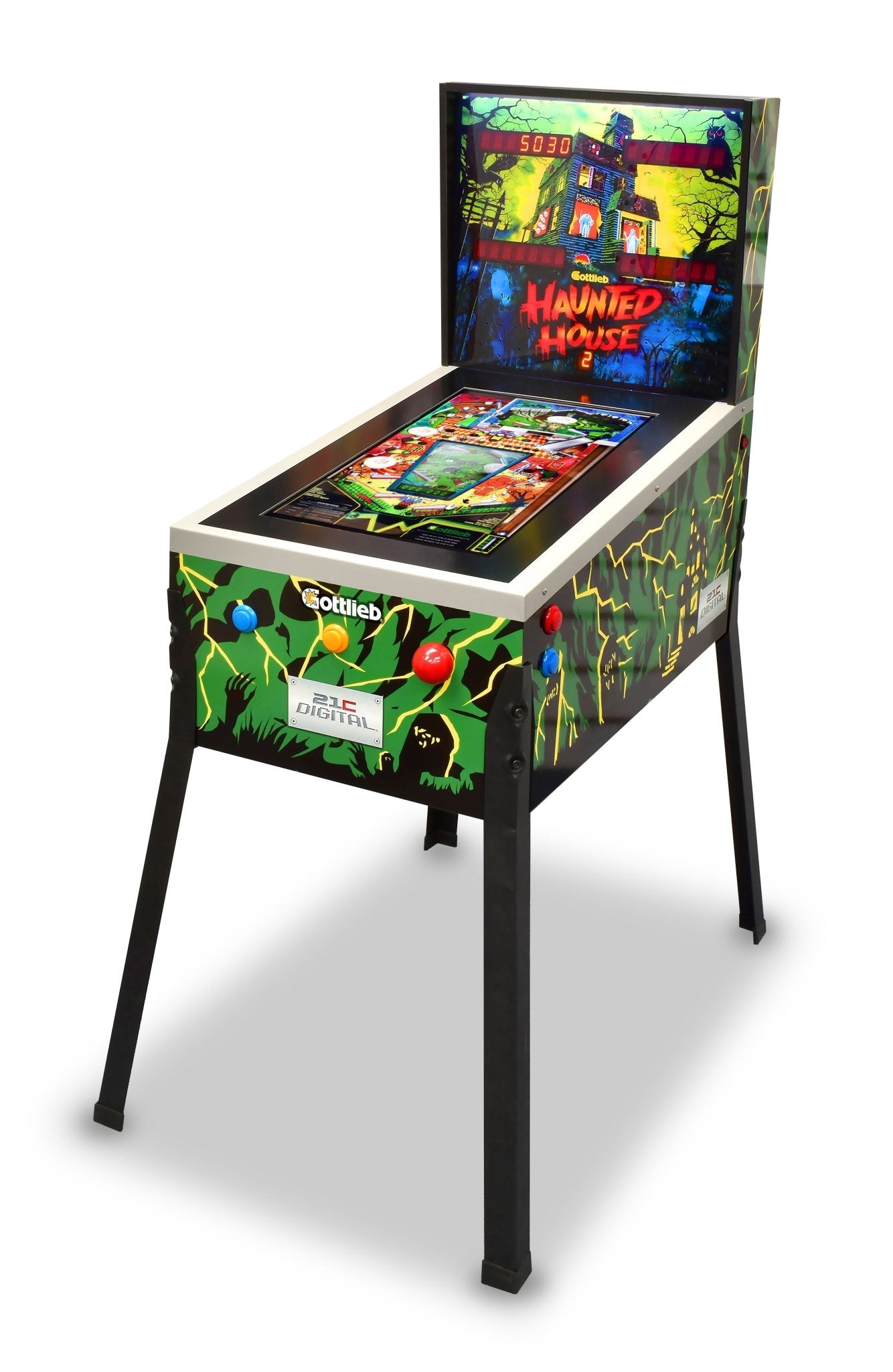 Toy Shock Pinball Haunted House - Flipper Electronique - Flipper Electronique - Toyshock - Shop Just for Games