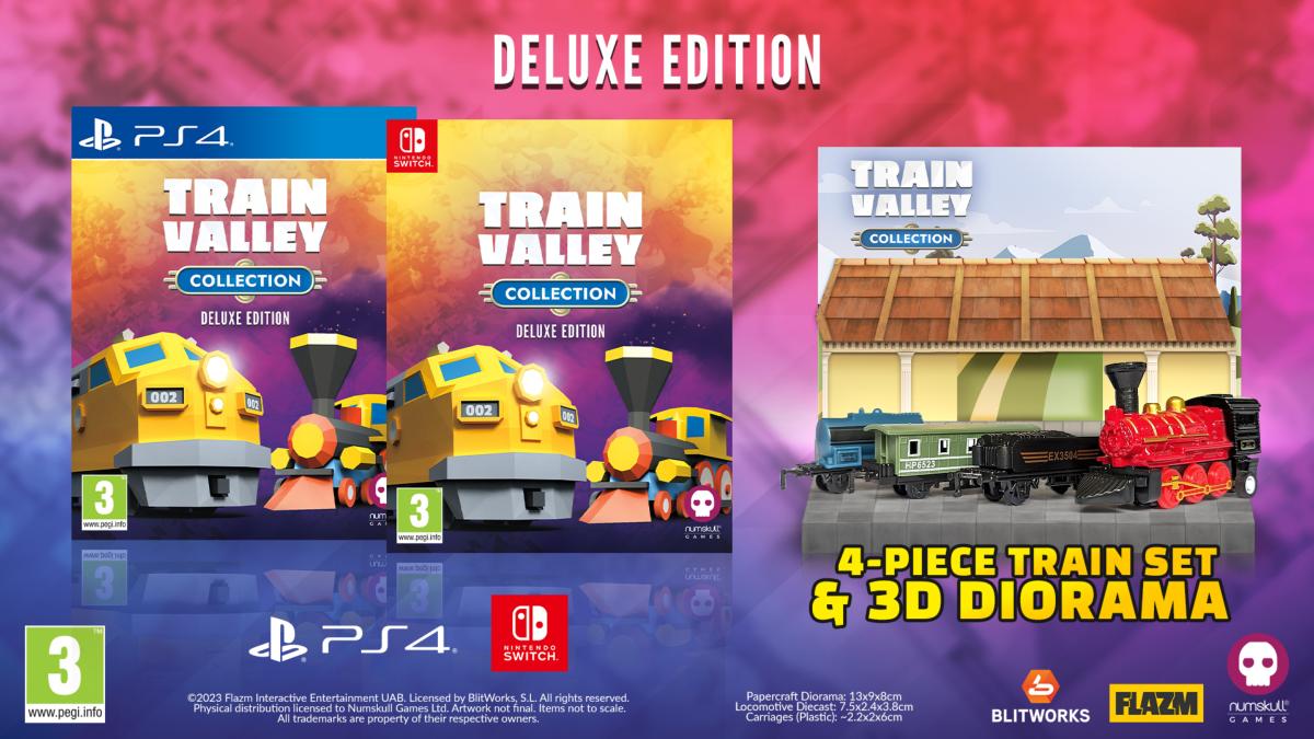 Train Valley Collection Deluxe Edition PS4 - Jeux Vidéo Physique - NUMSKULL - Shop Just for Games