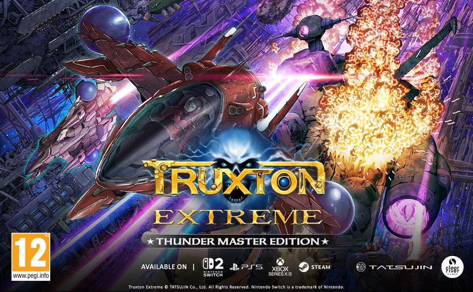 Truxton Extreme Thunder Master Edition SWITCH 2 - Jeux Vidéo Physique - Clear River Games - Shop Just for Games