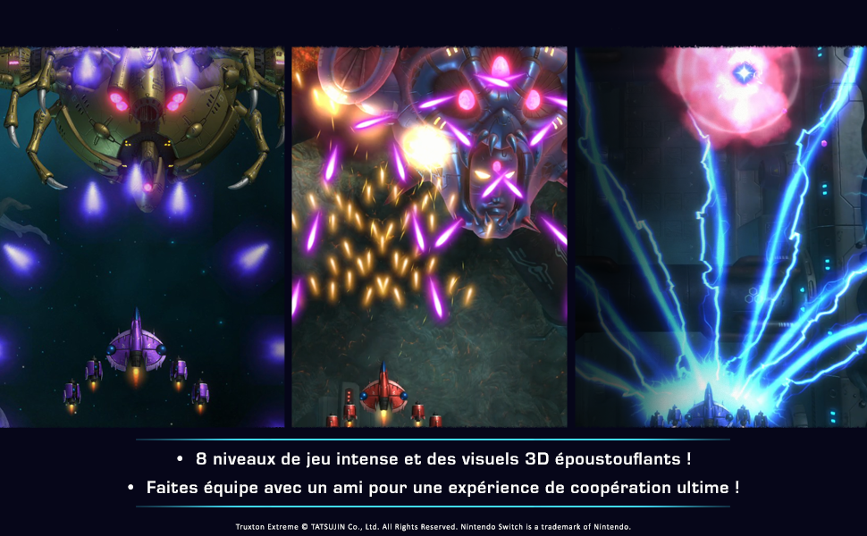 Truxton Extreme Thunder Master Edition SWITCH 2 - Jeux Vidéo Physique - Clear River Games - Shop Just for Games