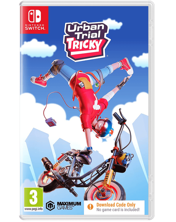 Urban Trial Tricky Nintendo SWITCH (Code de téléchargement) - Jeux Vidéo Code de Téléchargement - Maximum Entertainment - Shop Just for Games