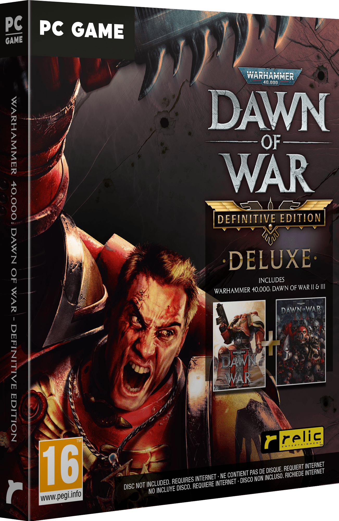 Warhammer 40 000 Dawn of War Definitive Edition Deluxe PC - Jeux Vidéo Physique - UIE - Shop Just for Games