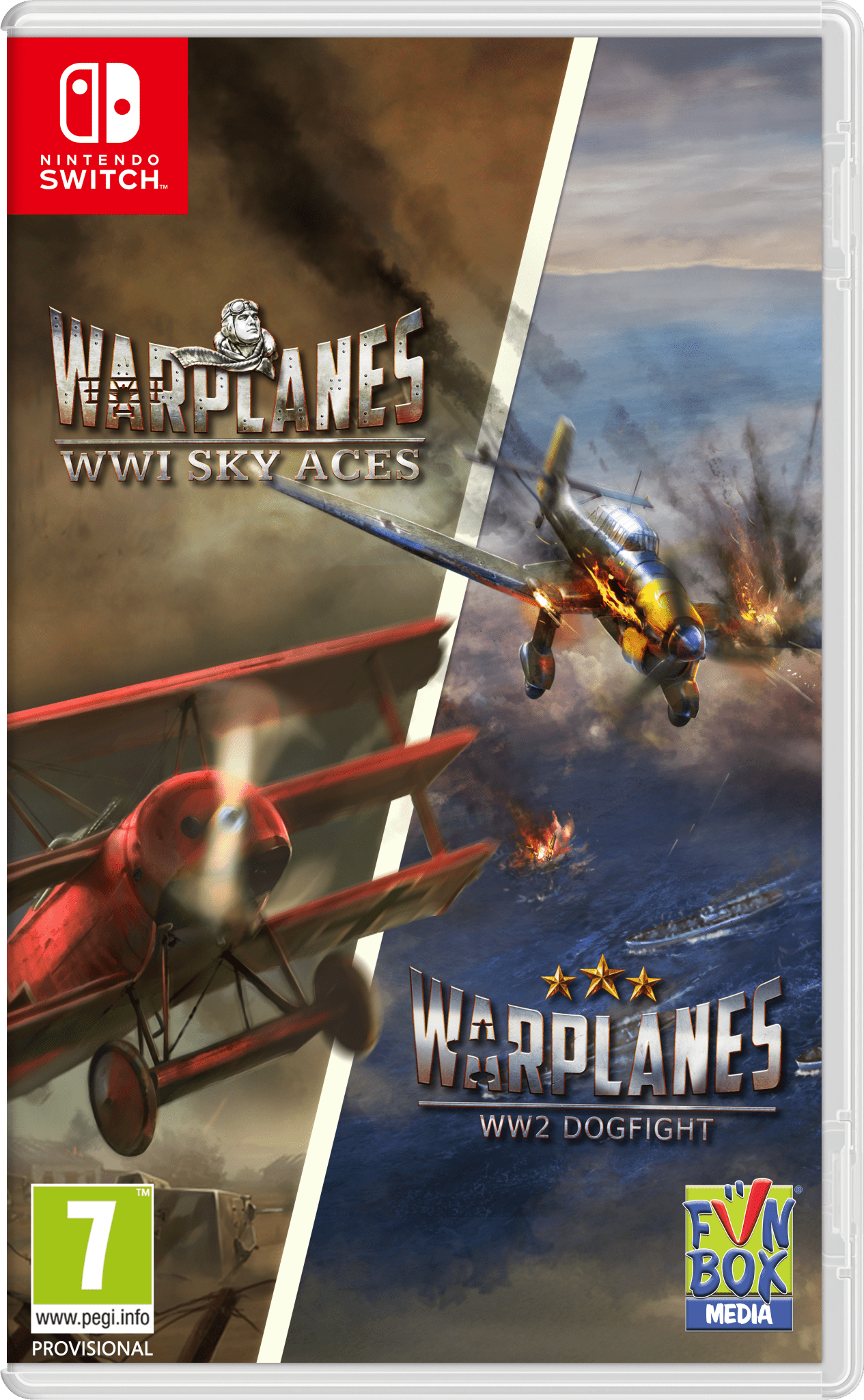Warplanes Double Pack Nintendo Switch - Jeux Vidéo Physique - Funbox - Shop Just for Games
