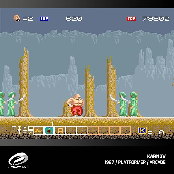 Blaze Evercade - Windjammers, Karnov & Friends - Cartouche Evercade n°15 - Jeux Rétro - Evercade - Shop Just for Games