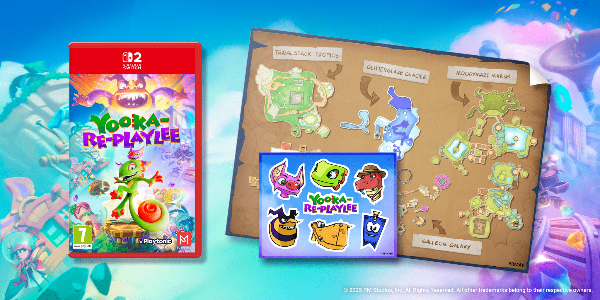 Yooka - Replaylee Nintendo Switch 2 - Jeux Vidéo Physique - UIE - Shop Just for Games