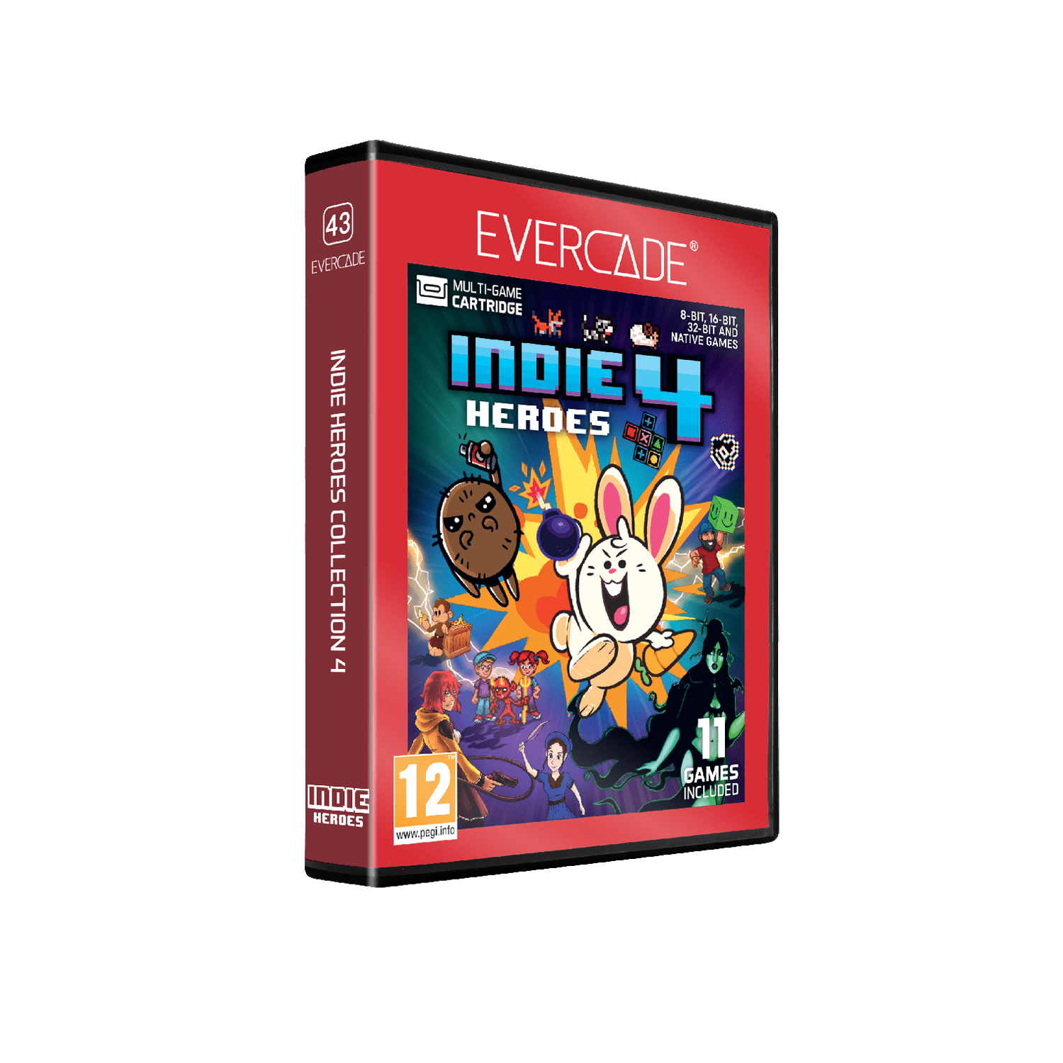 Blaze Evercade - Indie Heroes 4 - Cartouche n° 43 - Jeux Rétro - Evercade - Shop Just for Games