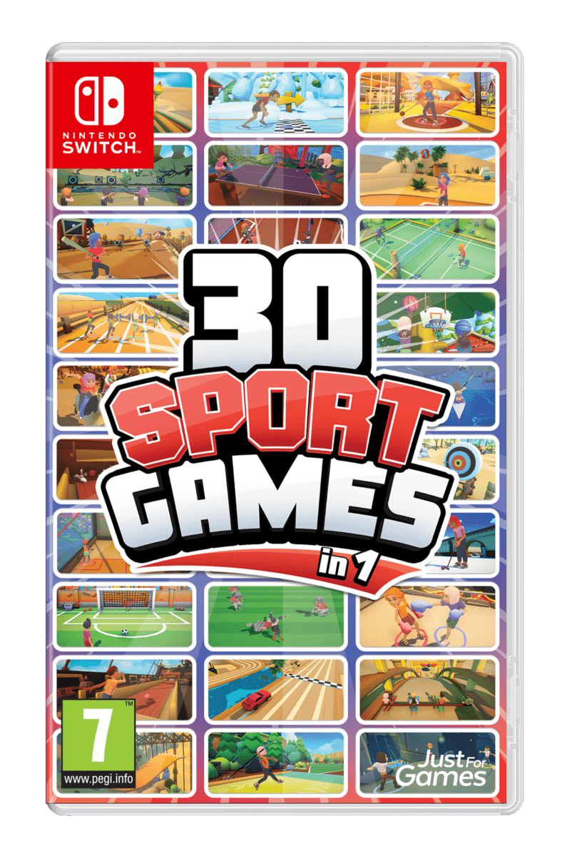 30 Sport Games in 1 Nintendo SWITCH - Jeux Vidéo Physique - Just For Games - Shop Just for Games
