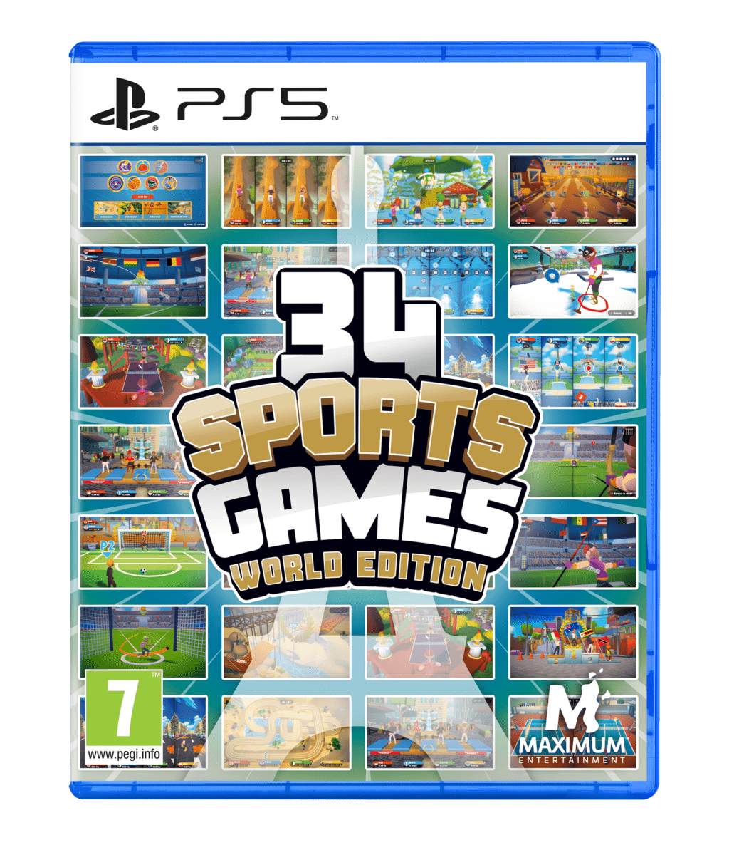 34 Sports Games World Edition PS5 - Jeux Vidéo Physique - Maximum Entertainment - Shop Just for Games