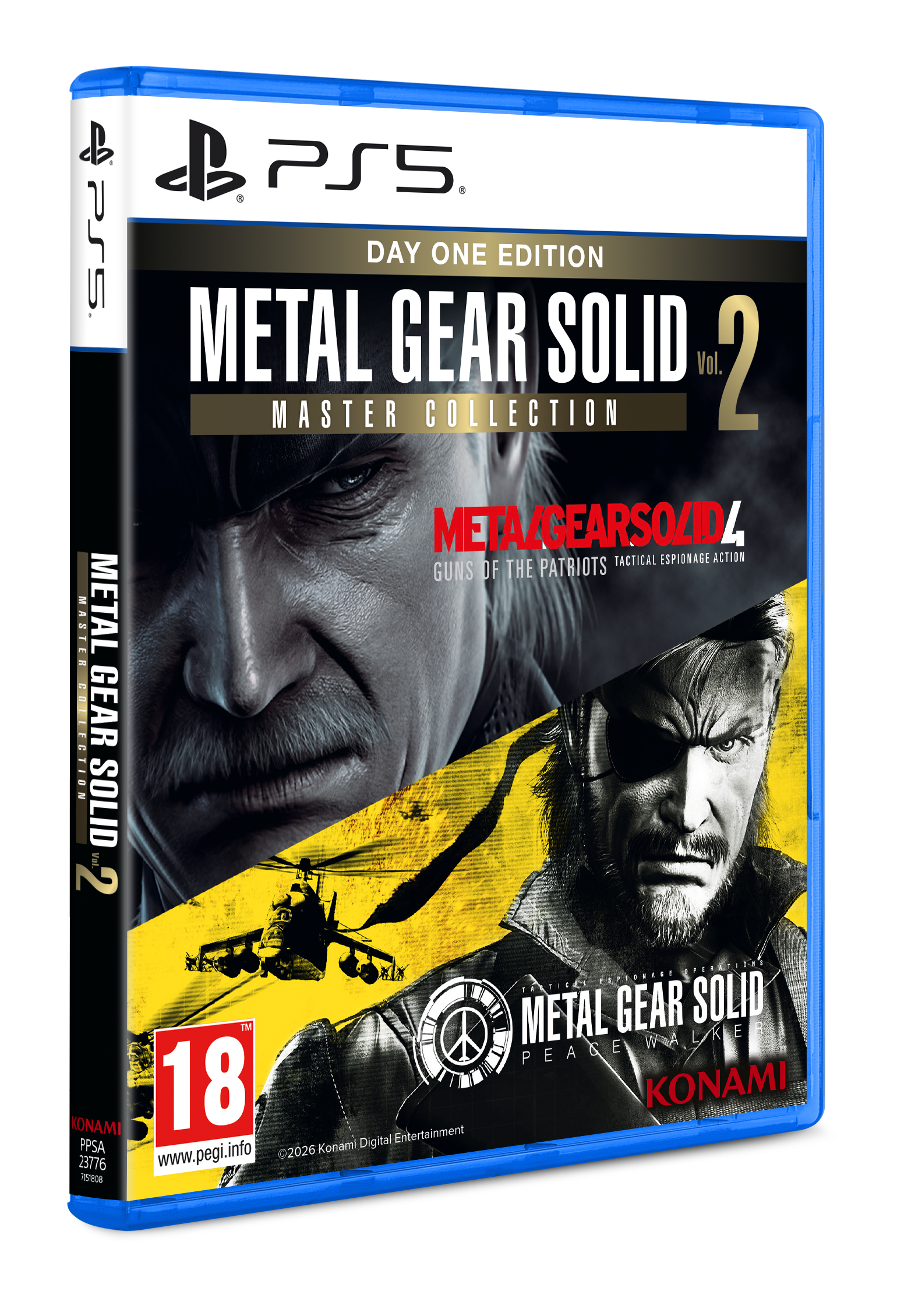 Metal Gear Solid: Master Collection Volume 2 Day One Edition PS5