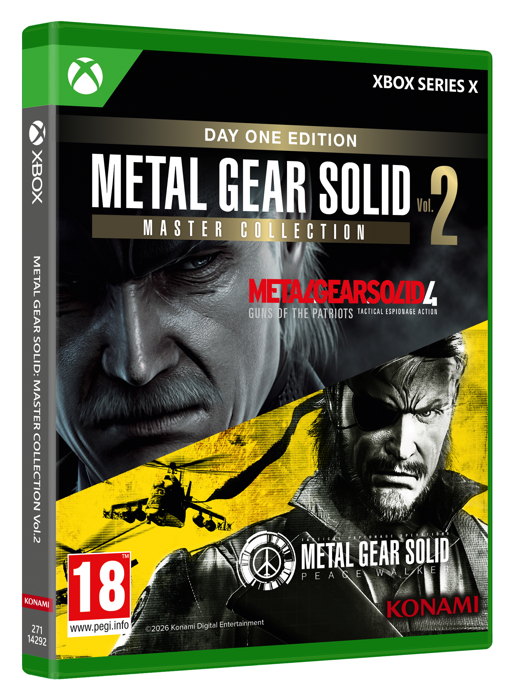 Metal Gear Solid: Master Collection Volume 2 Day One Edition Xbox Series