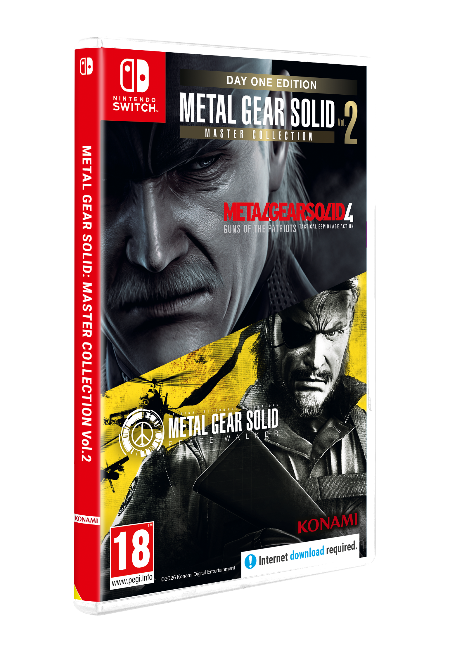 Metal Gear Solid: Master Collection Volume 2 Day One Edition Nintendo Switch