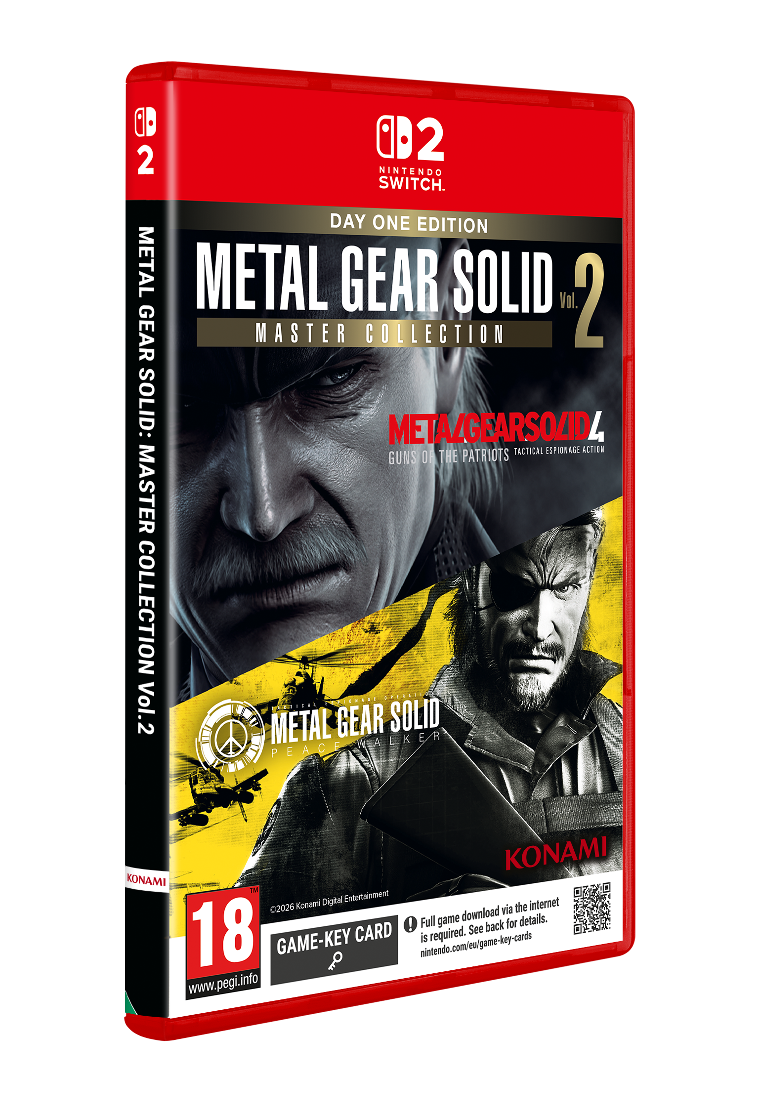 Metal Gear Solid: Master Collection Volume 2 Day One Edition Switch 2