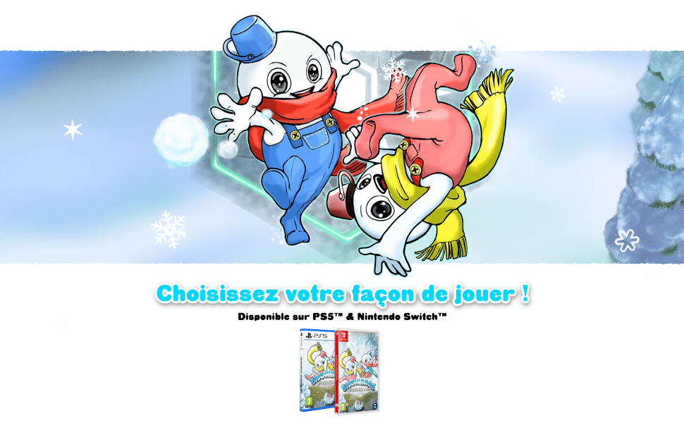 Snow Bros Wonderland Playstation 5 - Jeux Vidéo Physique - Clear River Games - Shop Just for Games