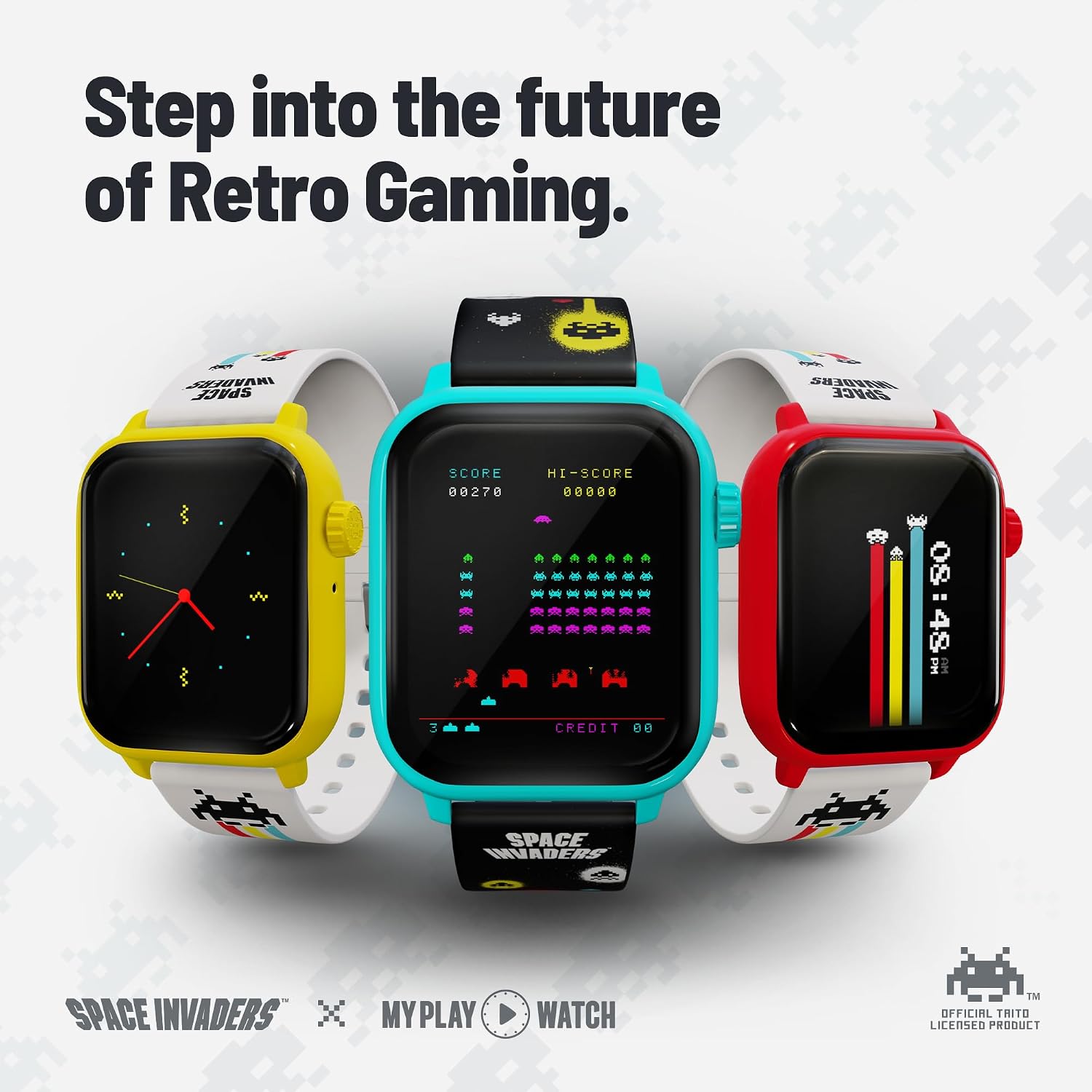 My Play Watch - Space Invaders Yellow Edition