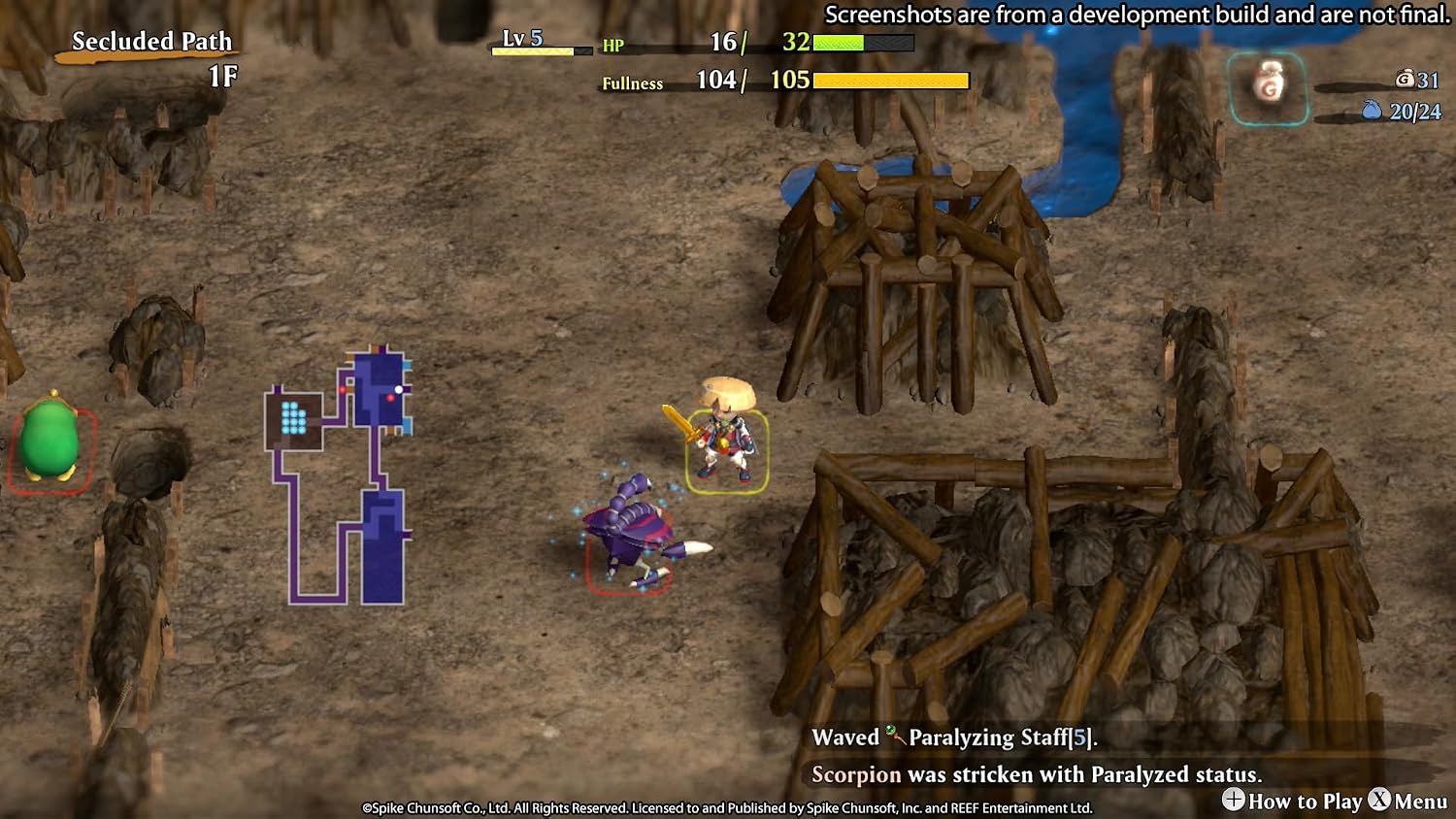 Shiren the Wanderer: The Mystery Dungeon of Serpentcoil Island Nintendo Switch