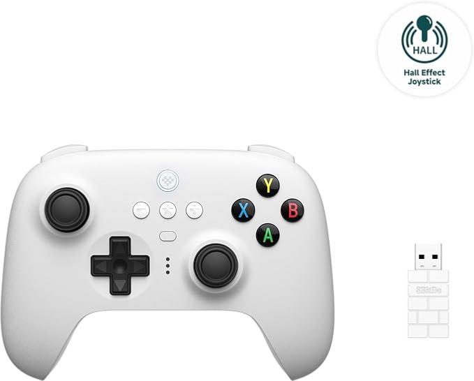 8BitDo Ultimate 2.4G Wireless HALL EFFECT - White Edition - Manettes - 8Bitdo - Shop Just for Games