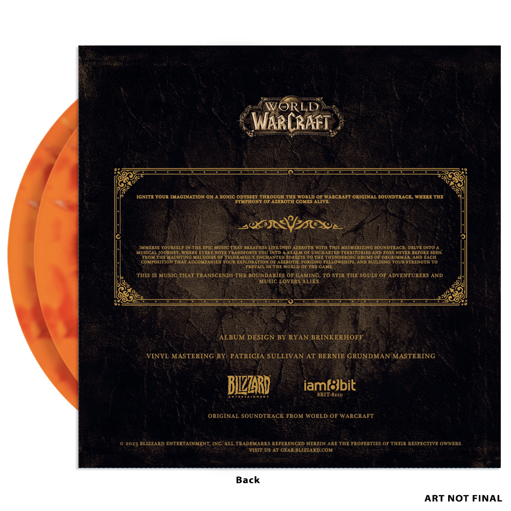World Of Warcraft Vinyle 2LP - Vinyles - iam8bit - Shop Just for Games