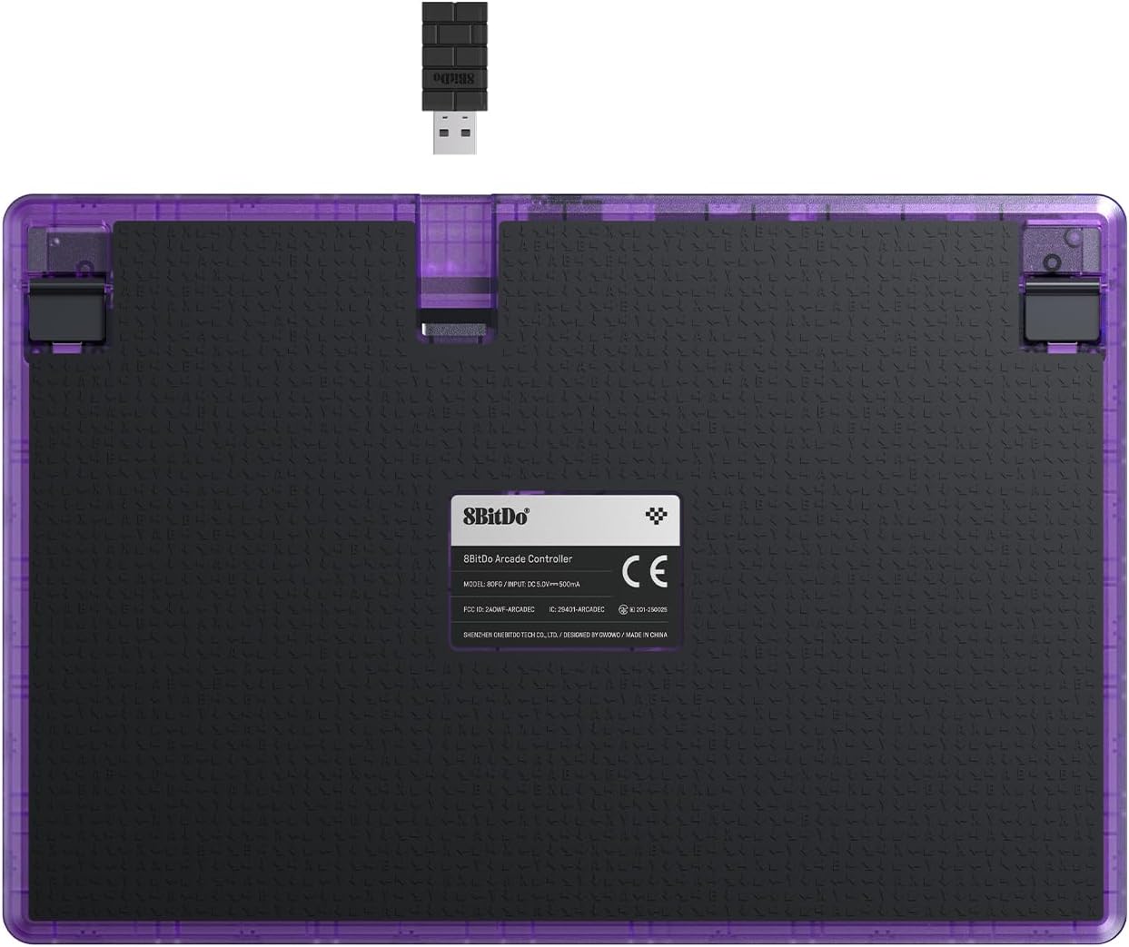 8Bitdo Arcade Controller Purple Edition Bluetooth/2.4G/USB compatible