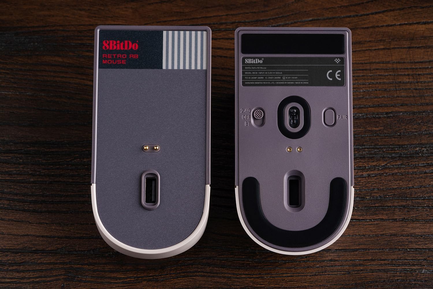8Bitdo Retro R8 Souris Sans Fil Bluetooth & 2.4G - N Edition - Claviers - 8Bitdo - Shop Just for Games