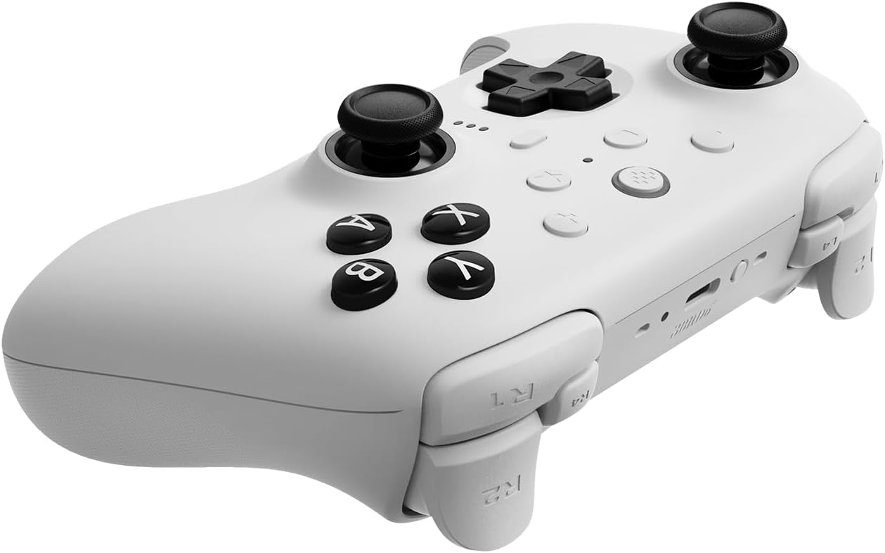 8BitDo Ultimate 2 Bluetooth - Switch 1 & 2 / PC Windows - White Edition - Manettes - 8Bitdo - Shop Just for Games