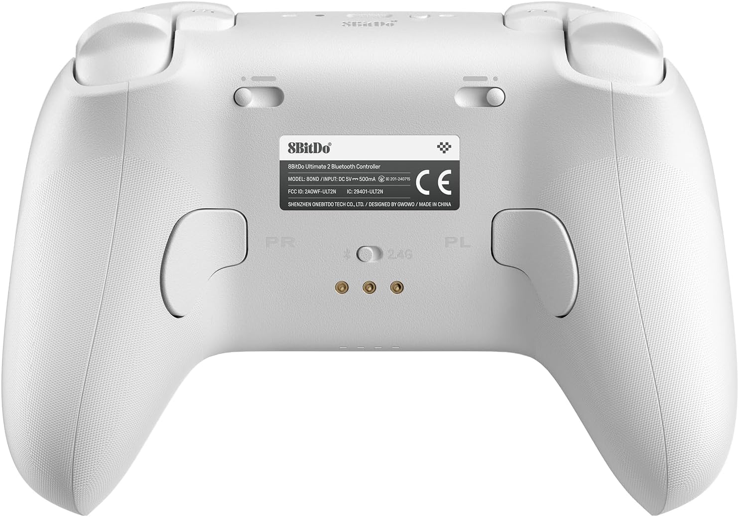 8BitDo Ultimate 2 Bluetooth - Switch 1 & 2 / PC Windows - White Edition - Manettes - 8Bitdo - Shop Just for Games