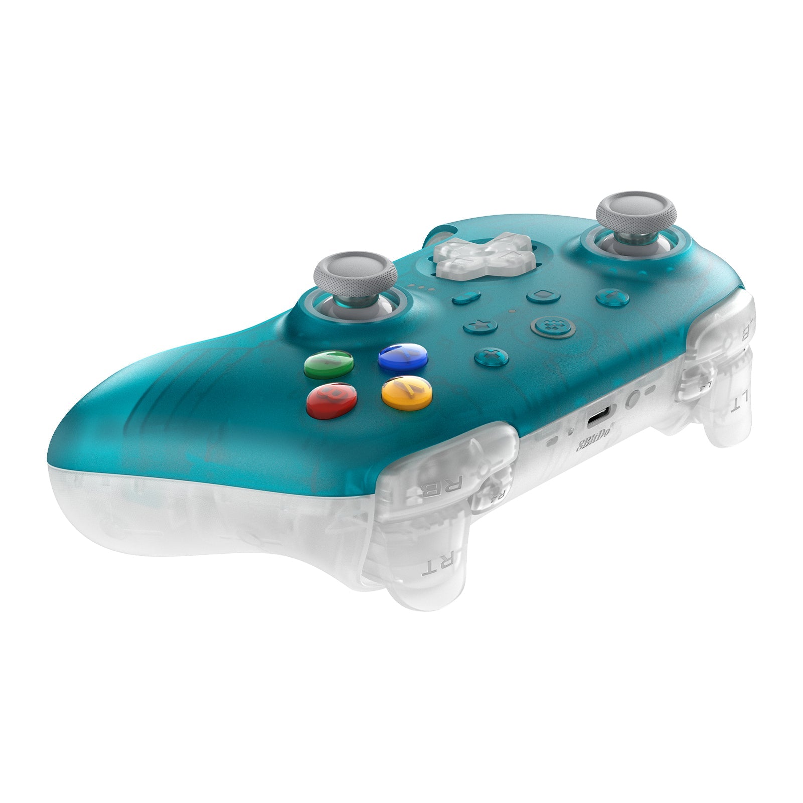 8BitDo Ultimate 2 Wireless Controller Clear Blue Edition - PC Windows