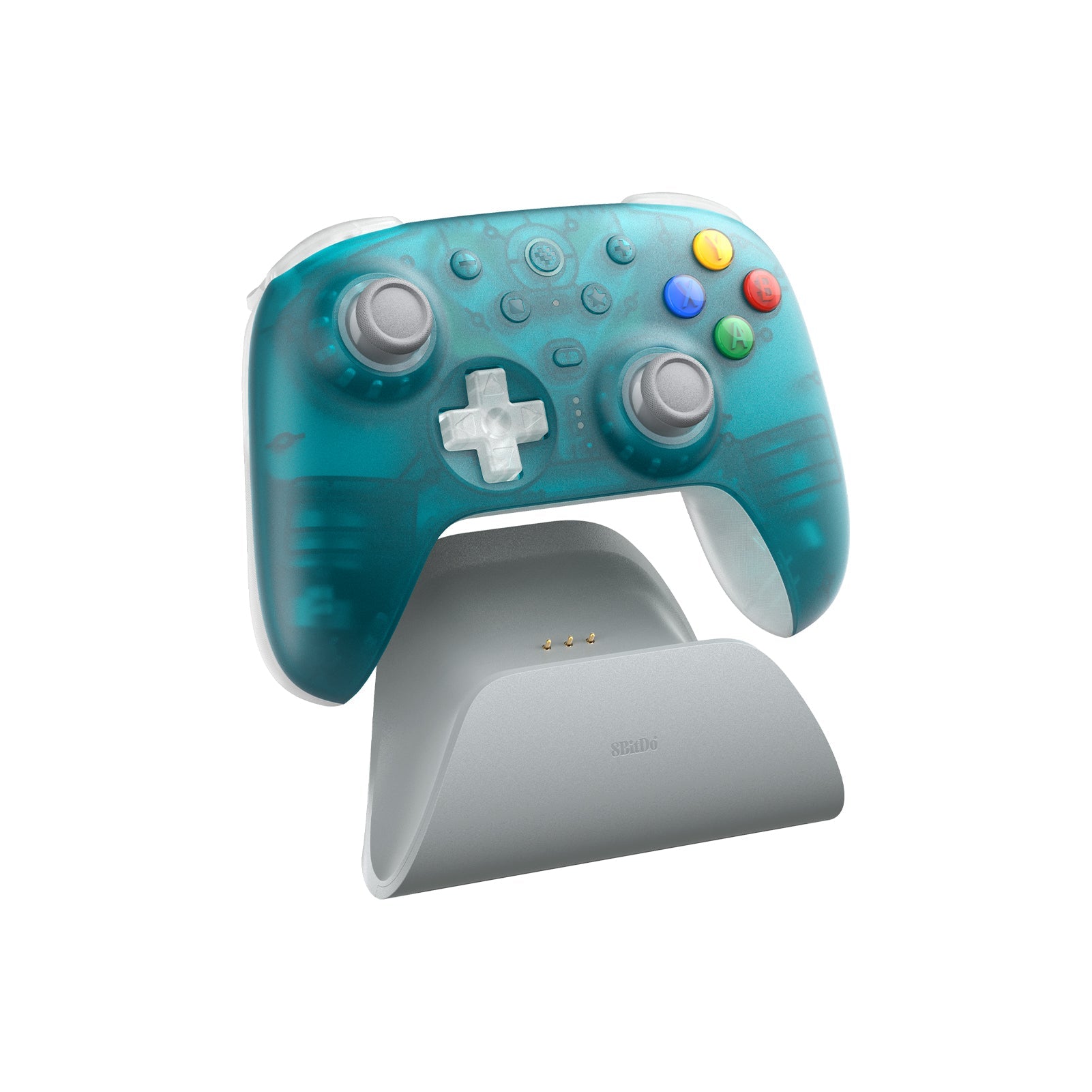 8BitDo Ultimate 2 Wireless Controller Clear Blue Edition - PC Windows