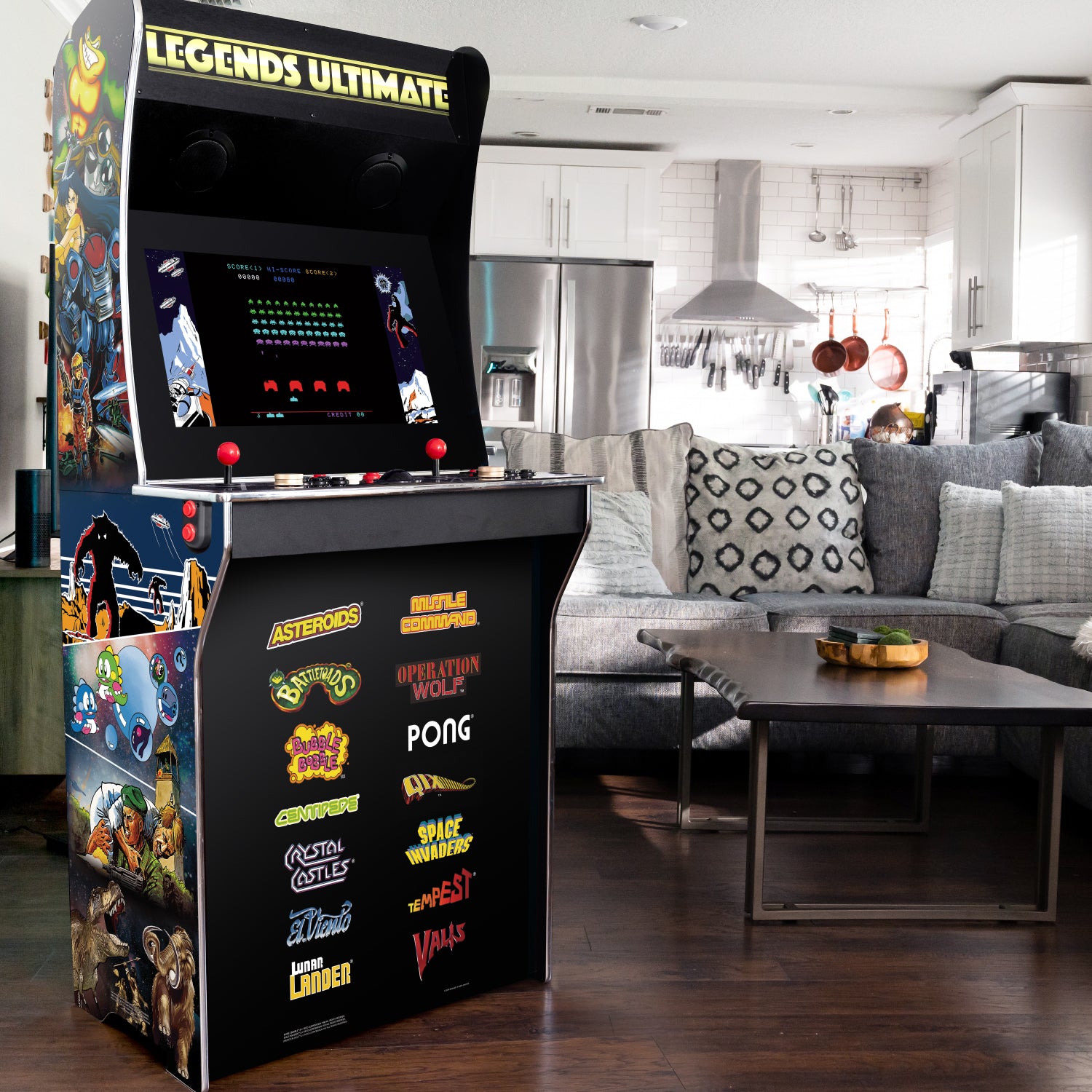 Borne d'Arcade Legends Ultimate 300 Jeux - Nouvelle version HA8802C - Borne arcade - AtGames - Shop Just for Games