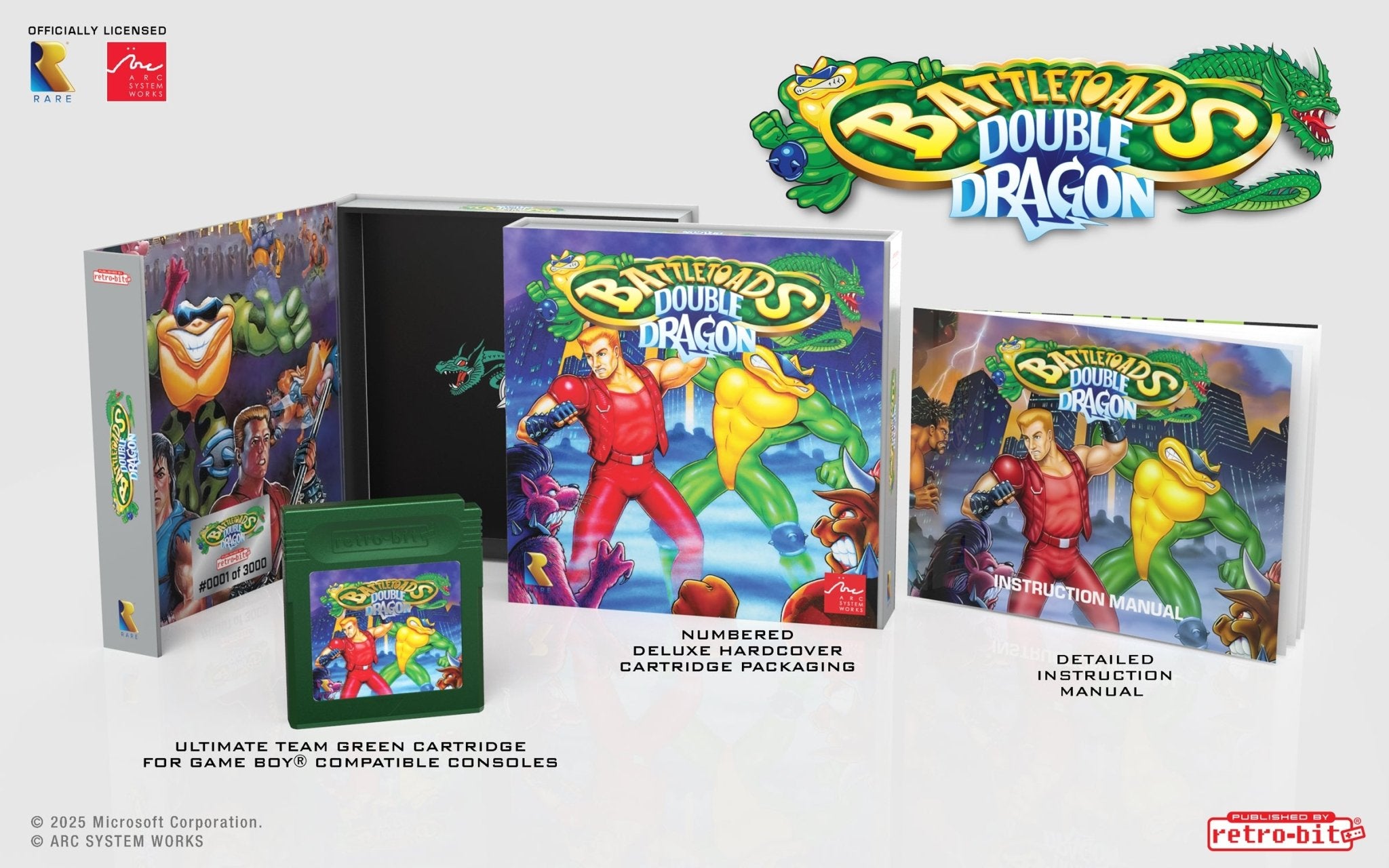 Battletoads & Double Dragon Cartouche Game Boy - Jeux Vidéo Cartouche - retro - bit - Shop Just for Games