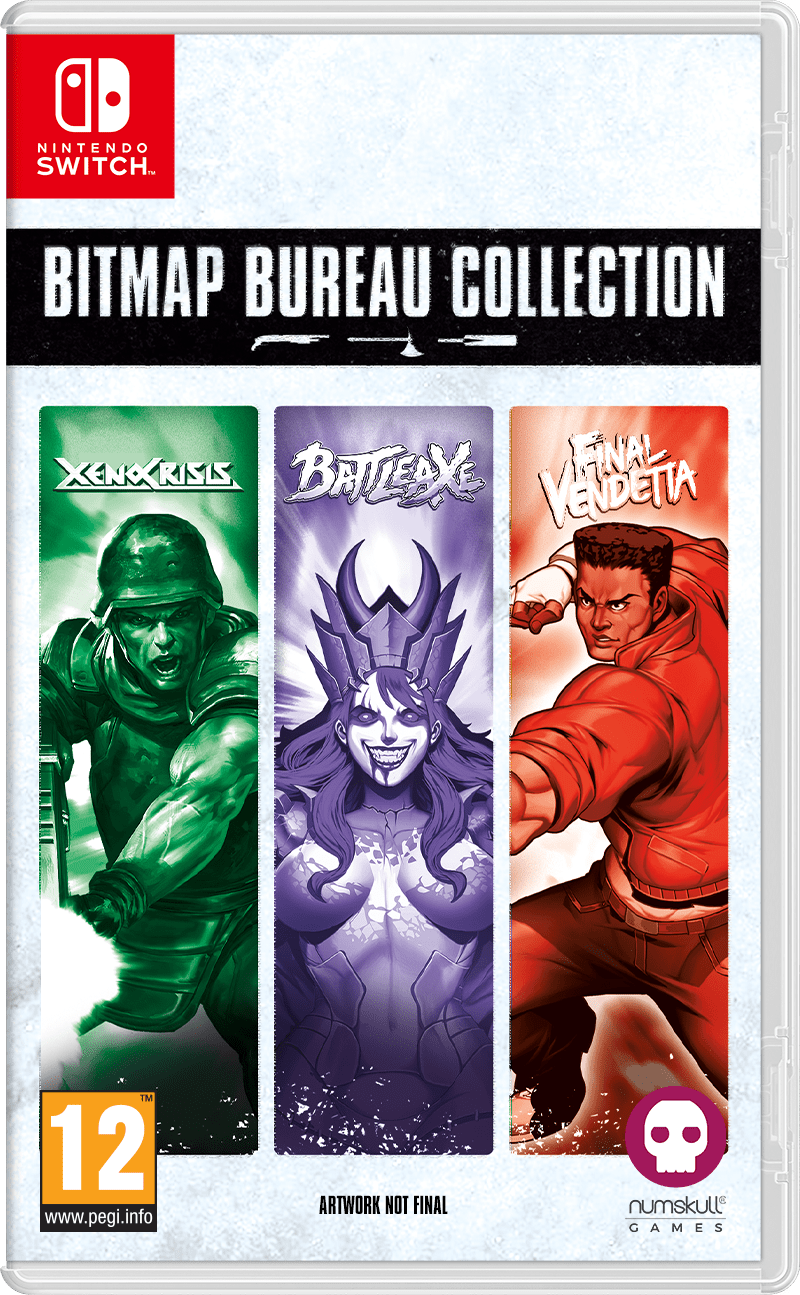 Bitmap Bureau Collection (Xeno Crisis Battle Axe Final Vendetta) Nintendo SWITCH - Jeux Vidéo Physique - NUMSKULL - Shop Just for Games
