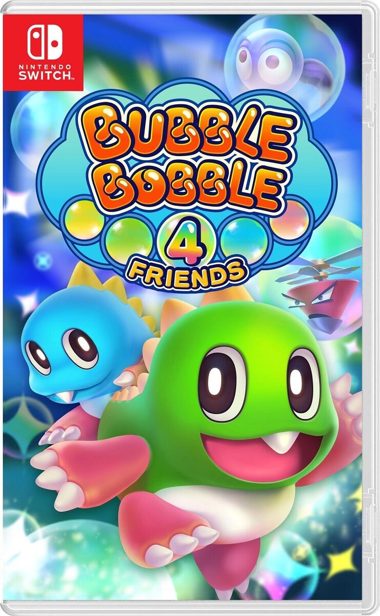 Bubble Bobble 4 Friends Nintendo SWITCH - Jeux Vidéo Physique - ININ - Shop Just for Games