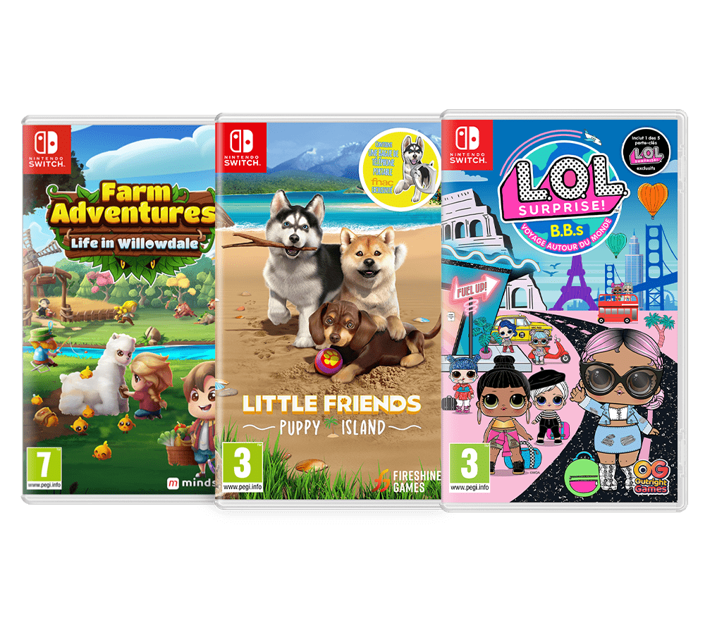 Bundle Farm Adventures + L.O.L. Surprise + Little Friends - Shop Just for Games - Shop Just for Games