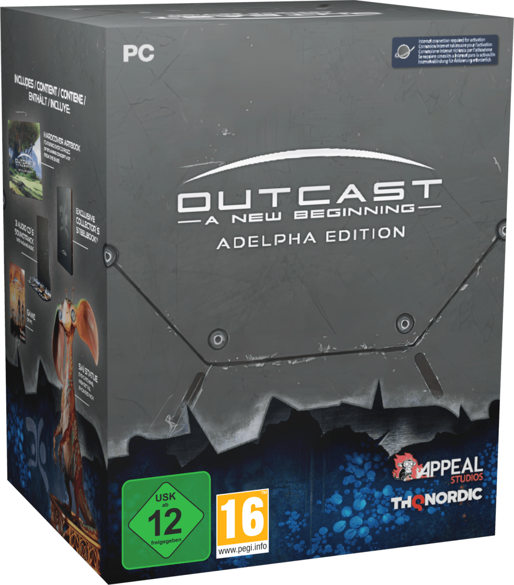 Outcast A New Beginning Adelpha Edition PC - Jeux Vidéo Physique - THQ NORDIC GAMES - Shop Just for Games