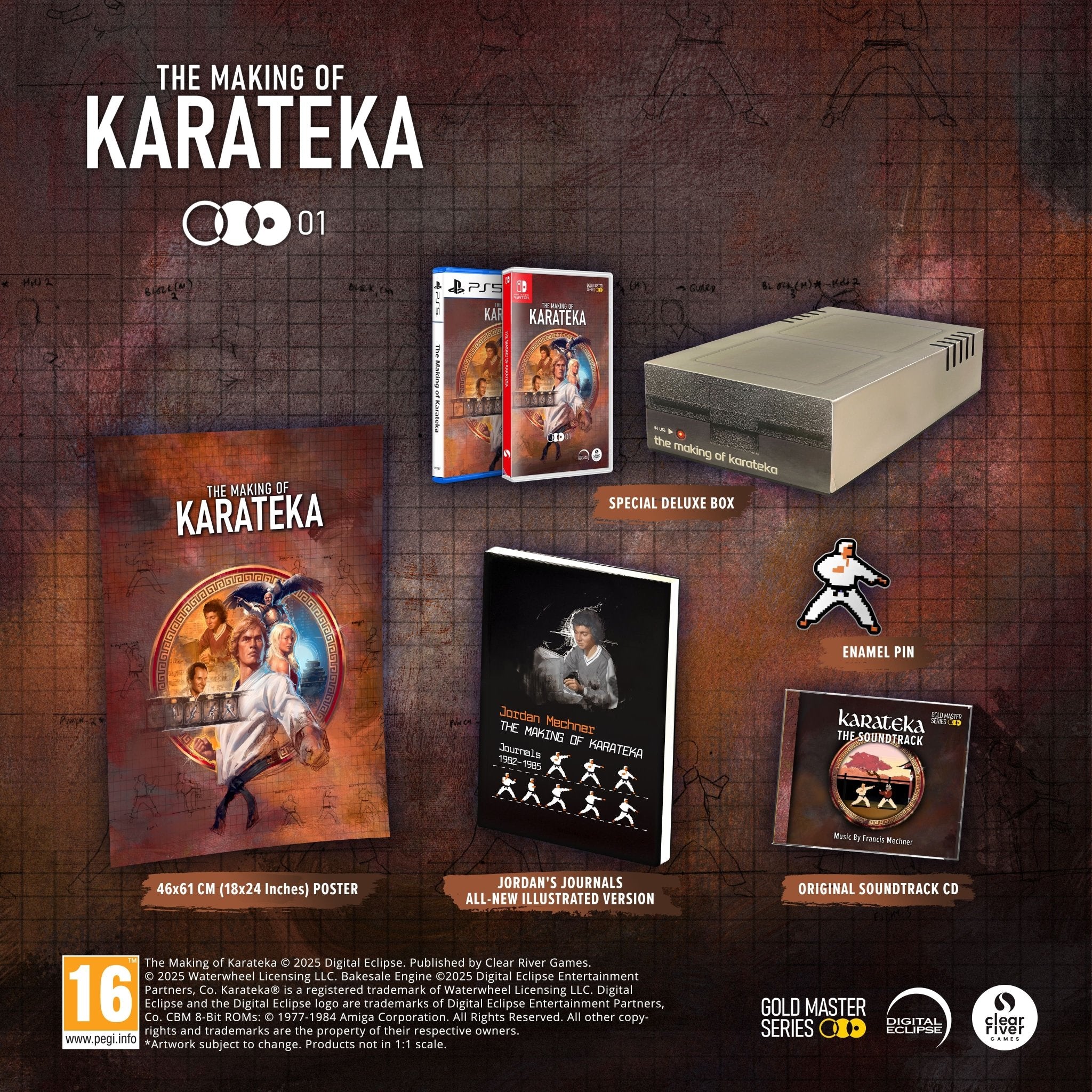 The Making of Karateka Deluxe Edition PS5 - Jeux Vidéo Physique - Clear River Games - Shop Just for Games