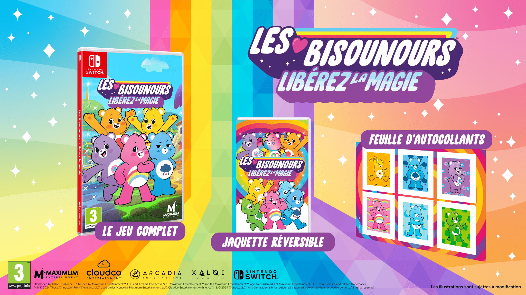 Les Bisounours Libérez la Magie Nintendo Switch - Jeux Vidéo Physique - Maximum Entertainment - Shop Just for Games