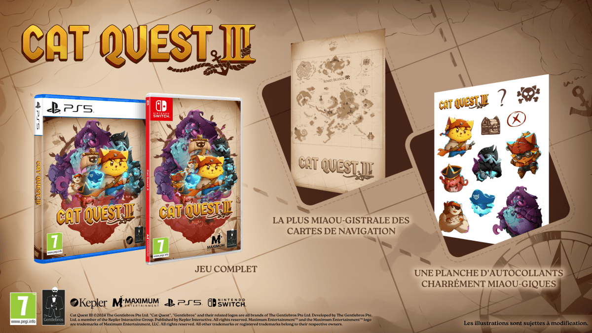Cat Quest 3 Nintendo SWITCH - Jeux Vidéo Physique - Maximum Entertainment - Shop Just for Games