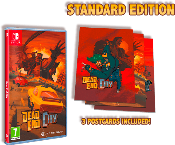Dead End City SWITCH - Jeux Vidéo Physique - Red Art Games - Shop Just for Games