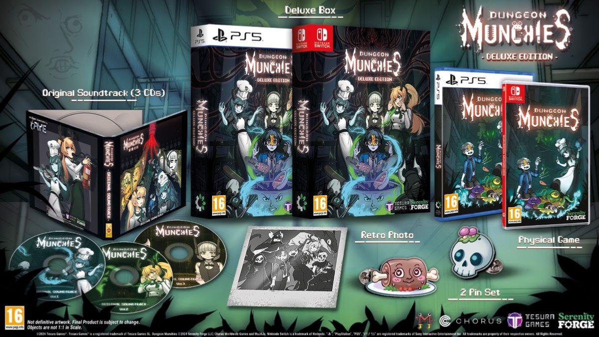 Dungeon Munchies Deluxe Edition Nintendo SWITCH - Jeux Vidéo Physique - TESURA - Shop Just for Games