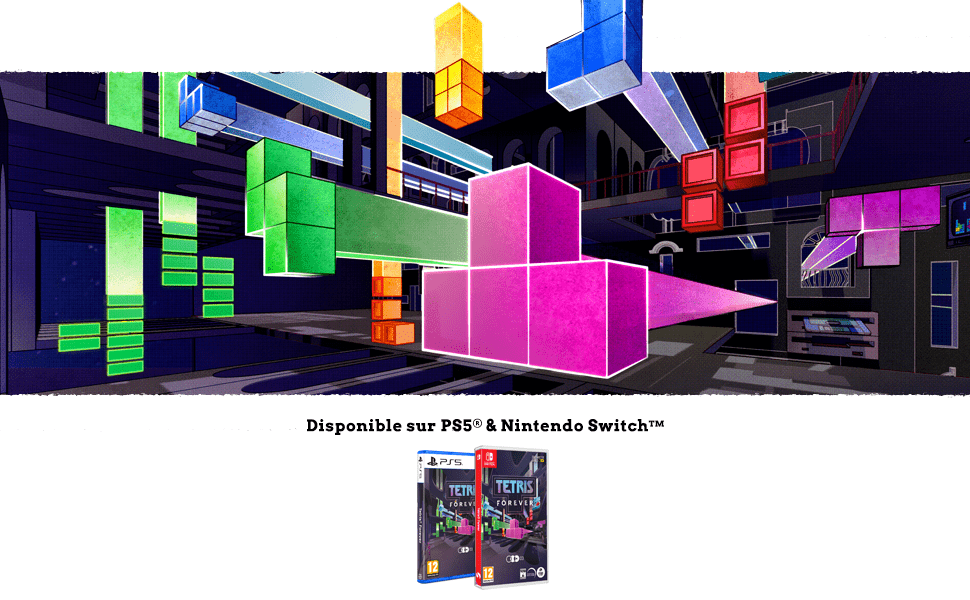 Tetris Forever Limited Edition SWITCH - Jeux Vidéo Physique - Clear River Games - Shop Just for Games