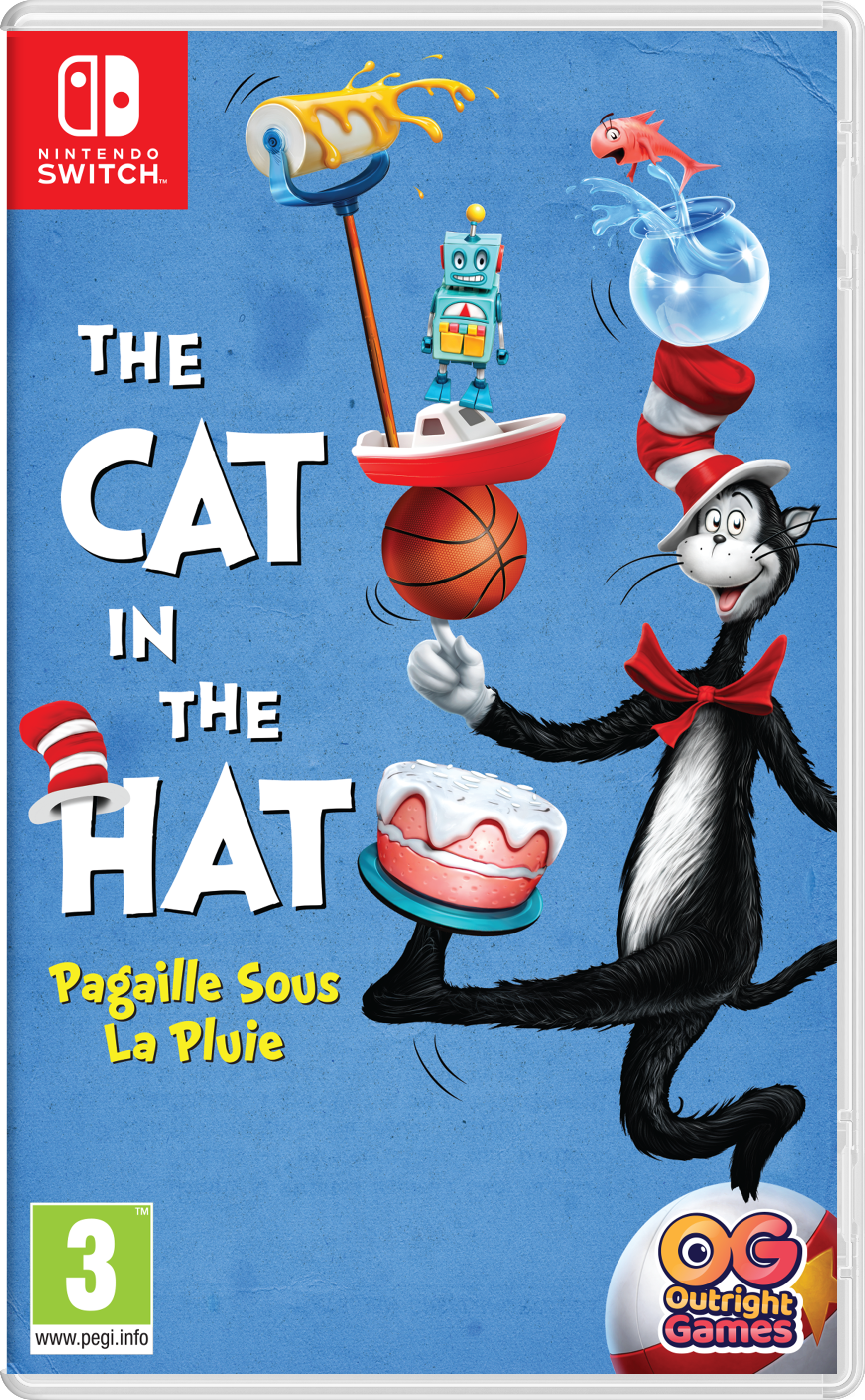 The Cat in the Hat Pagaille Sous La Pluie Nintendo Switch
