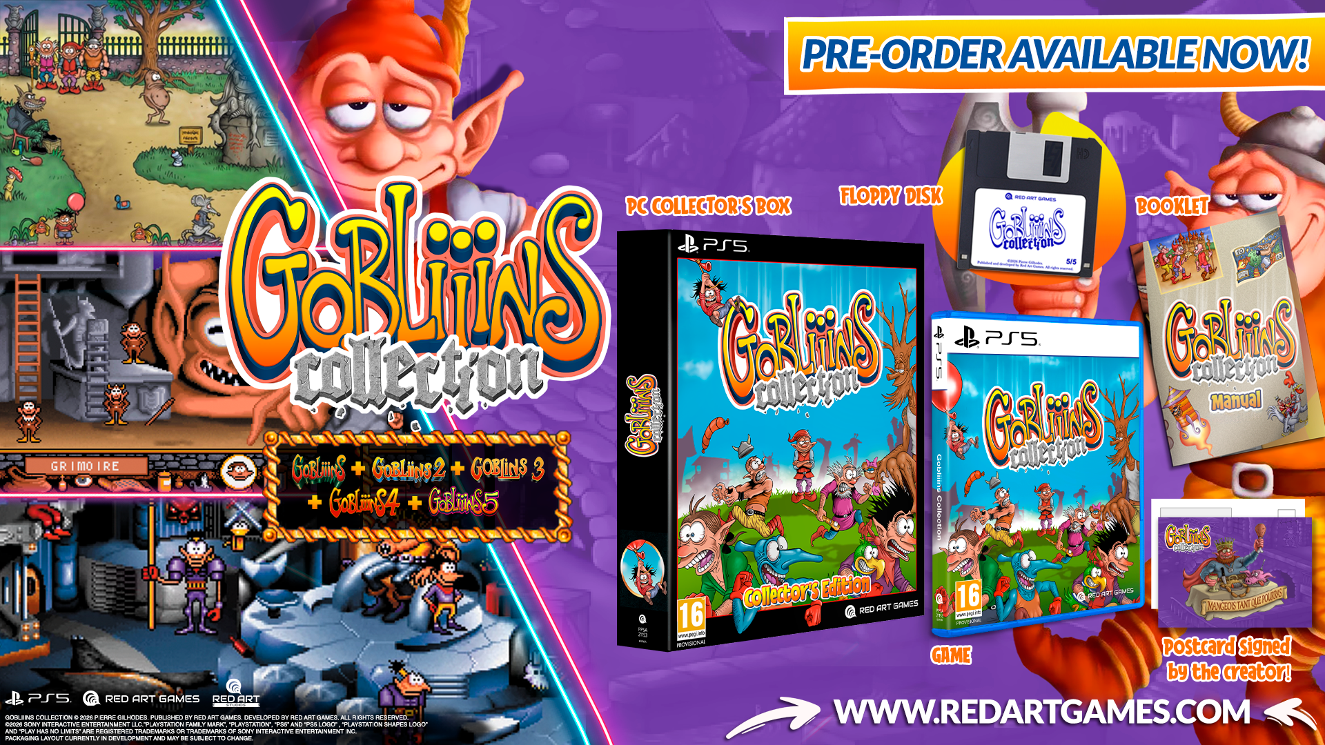 Gobliiins Collection Collector's Edition PS5
