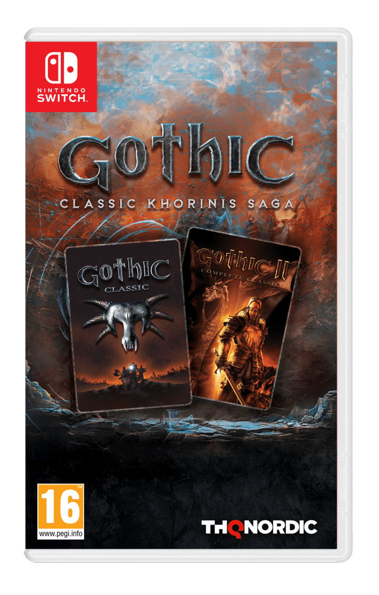 Gothic Classic Khorinis Saga SWITCH - Jeux Vidéo Physique - THQ NORDIC GAMES - Shop Just for Games