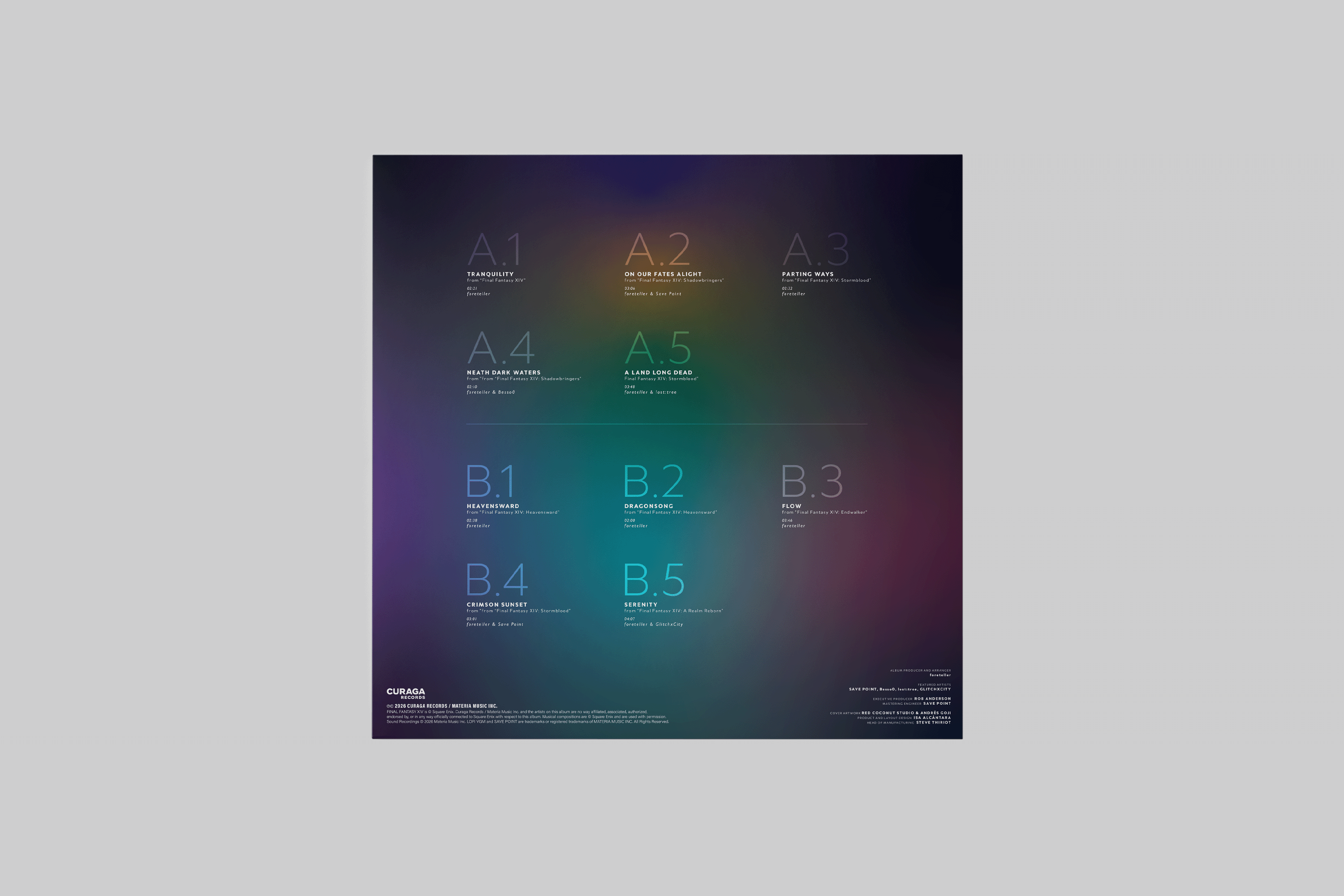 Video Game LoFi: Final Fantasy XIV Vinyle 1LP