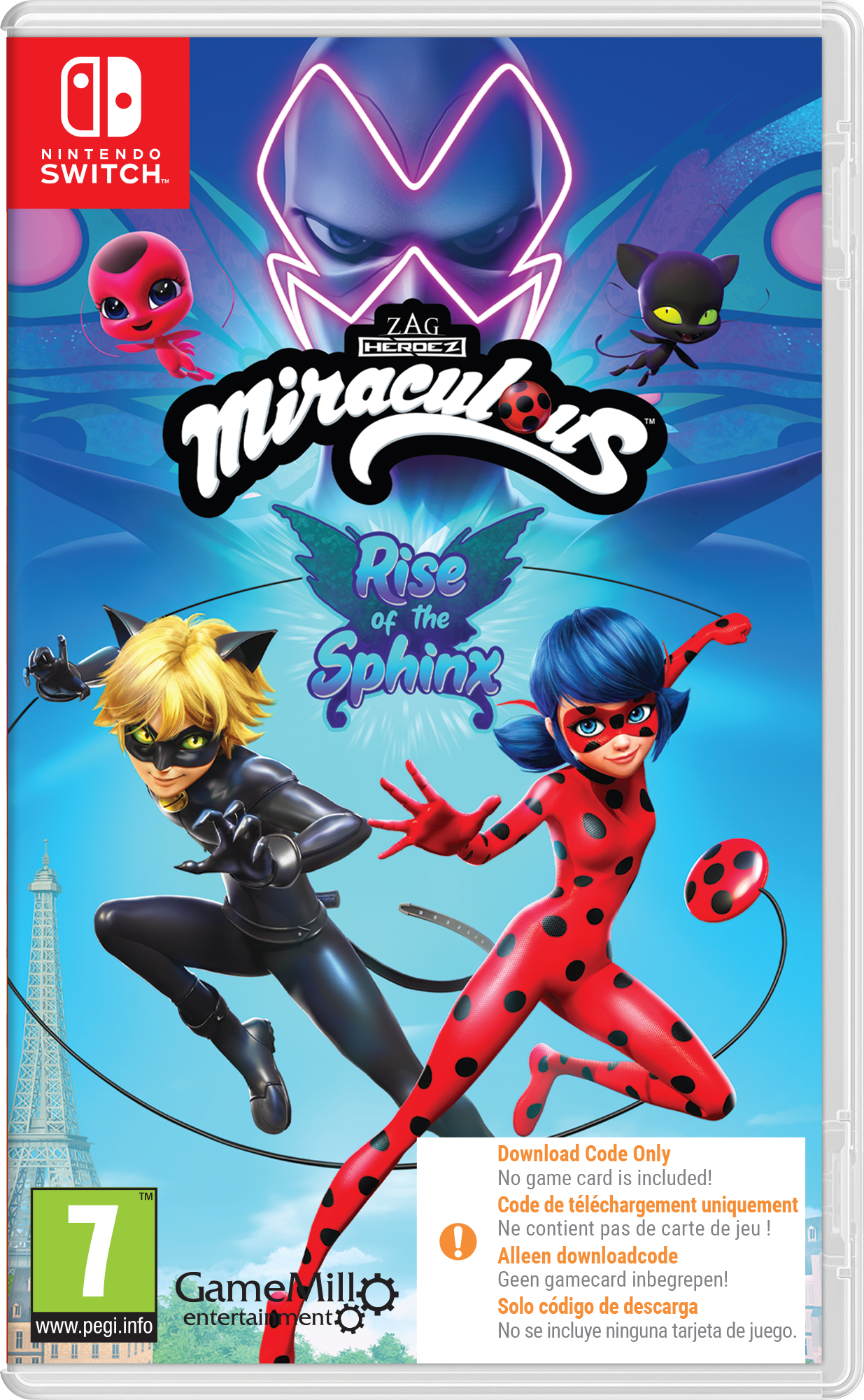 Miraculous - Rise of the Sphinx Nintendo SWITCH (Download Code)