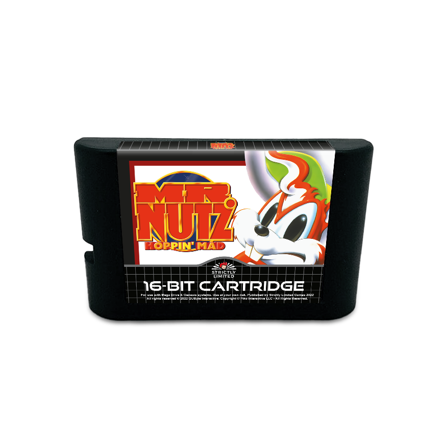 Mr. Nutz 2 Hoppin Mad Sega Genesis NTSC US - Strictly Limited