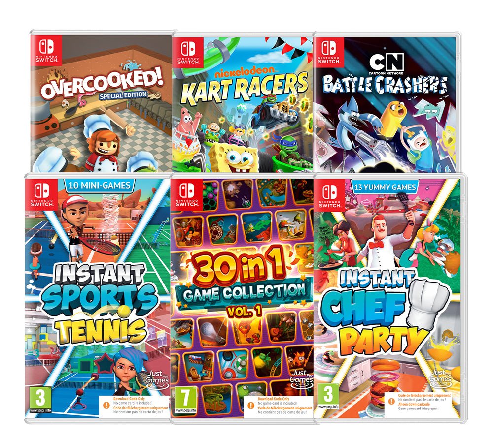 Bundle Spécial Party Game en Code in a Box (Téléchargement) - Jeux Vidéo Code de Téléchargement - Shop Just for Games - Shop Just for Games