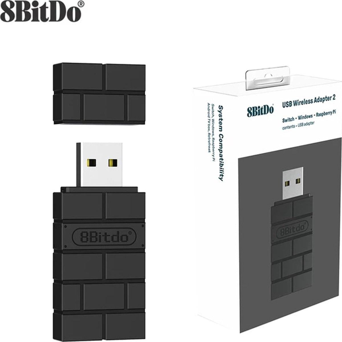 8Bitdo Adaptateur Bluetooth Version 2 pour Windows/Steam Deck/Raspberry Pi/Nintendo Switch - Manettes - 8Bitdo - Shop Just for Games